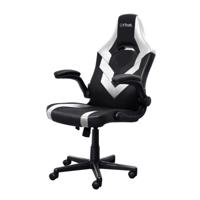Trust GXT 703W RIYE Universele gamestoel Zwart, Wit - thumbnail