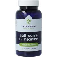 Vitakruid Saffraan 28mg (Affron) & L-Theanine