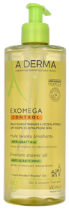 A-Derma Exomega Control Emollient Cleansing Oil Douche & bad 500 ml