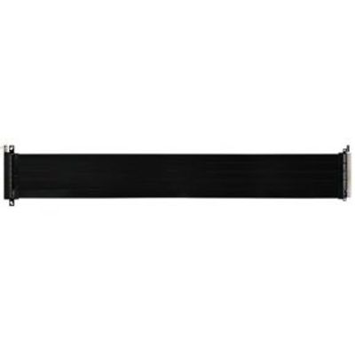 Lian Li PW-PCI-4-60W Riser Cable, PCIe 4.0, Black - 60 cm