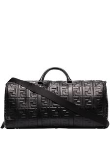 FENDI sac fourre-tout à motif embossé - Noir
