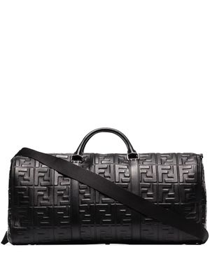 FENDI sac fourre-tout à motif embossé - Noir