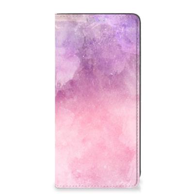Bookcase Samsung Galaxy A21s Pink Purple Paint Bookcase Samsung Galaxy A21s Pink Purple Paint