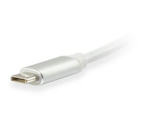 Equip USB C MALE TO MINI DP USB Type C Mini DisplayPort Wit kabeladapter/verloopstukje