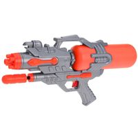1x Waterpistolen/waterpistool oranje van 46 cm kinderspeelgoed - thumbnail