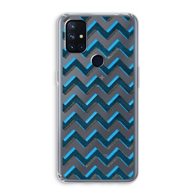Onderbroken lijn: OnePlus Nord N10 5G Transparant Hoesje