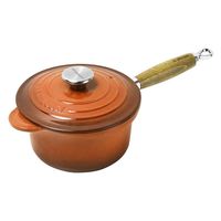 LE CREUSET - Gietijzer - Steelpan 18cm 1,80l Oranjerood - thumbnail