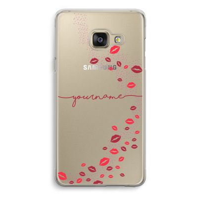 Kusjes: Samsung A3 (2017) Transparant Hoesje