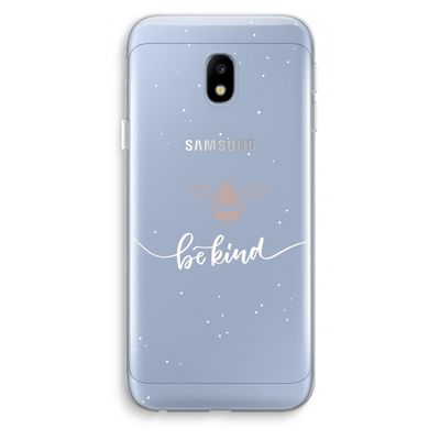 Be(e) kind: Samsung Galaxy J3 (2017) Transparant Hoesje