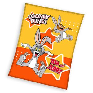 Tom & Jerry Fleece plaid Looney Tunes 130 x 170 cm