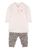 Michael Kors Kids ensemble haut-short à logo brodé - Rose - thumbnail