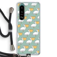 Pelican: Sony Xperia 5 III Transparant Hoesje met koord Pelican: Sony Xperia 5 III Transparant Hoesje met koord