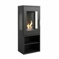 Cheyenne - Bio-ethanol Haard | ScandiFlames | Bio-ethanol kachel | Zwart