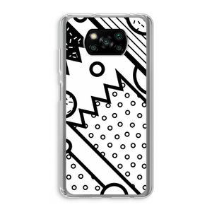 Pop Art #4: Xiaomi Poco X3 Pro Transparant Hoesje