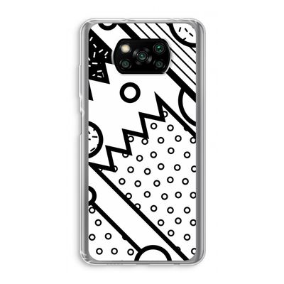 Pop Art #4: Xiaomi Poco X3 Pro Transparant Hoesje