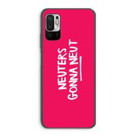 Neuters (roze): Xiaomi Redmi Note 10 5G Transparant Hoesje
