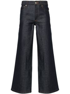 A.P.C. jean droit à taille haute - Bleu