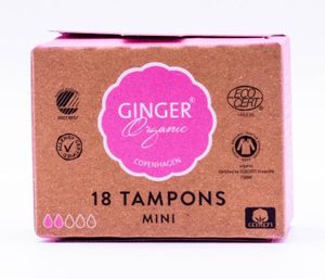 Ginger Organic Tampons Mini