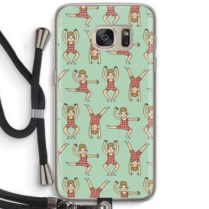 Gymboys: Samsung Galaxy S7 Transparant Hoesje met koord