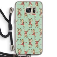 Gymboys: Samsung Galaxy S7 Transparant Hoesje met koord