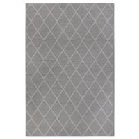 Wollen Vloerkleed Maria - Grijs maat: 290x200cm - materiaal: Wol - Dekbed-Discounter.nl