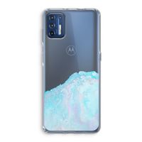 Fantasie pastel: Motorola Moto G9 Plus Transparant Hoesje