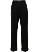 Dolce & Gabbana pantalon de costume en laine vierge - Noir - thumbnail