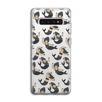 Zeemeermin: Samsung Galaxy S10 4G Transparant Hoesje