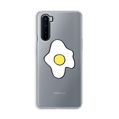 Spiegelei: OnePlus Nord Transparant Hoesje