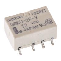 Omron G6KU-2F-Y-DC12 SMD-relais 12 V/DC 1 A 2x wisselcontact 1 stuk(s) Bag