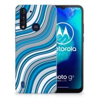 Motorola Moto G8 Power Lite | TPU bumper | Waves Blue