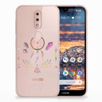 Nokia 4.2 Telefoonhoesje met Naam Boho Dreamcatcher