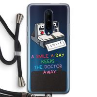 Smile: OnePlus 7 Pro Transparant Hoesje met koord