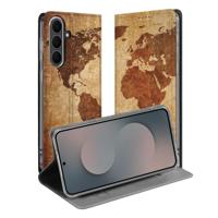 Samsung Galaxy S25 FE | Book Case | Wereldkaart