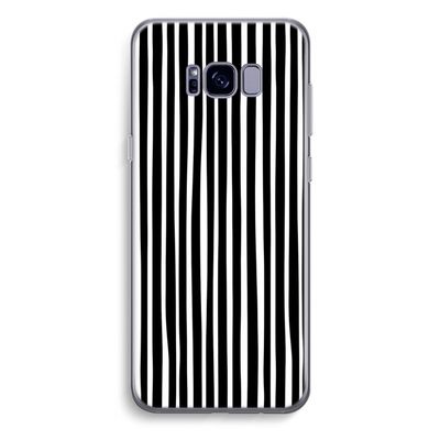 Stripes: Samsung Galaxy S8 Plus Transparant Hoesje