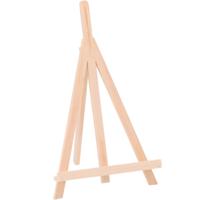 Mini schildersezel - 14 x 27 cm - Ezel - Fotolijst/fotoframe - DIY hobbymateriaal/knutselmateriaal