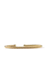 David Yurman bracelet Cablespira 4 mm en or jaune 18ct - thumbnail