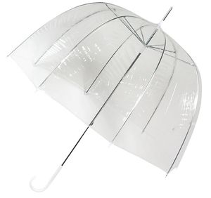 IMPLIVA RD-1-POE Transparant Metaal Polyester Volledig formaat Paraplu