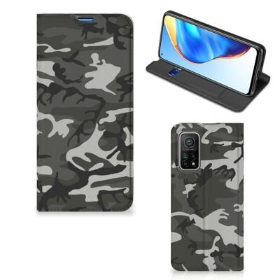 Xiaomi Mi 10T | 10T Pro | Hoesje met Magneet | Army Light