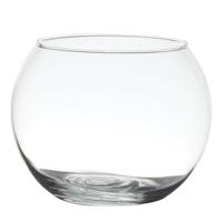 Glazen bubble bol vaas Ø16xH13cm Glazen bubble bol vaas Ø16xH13cm