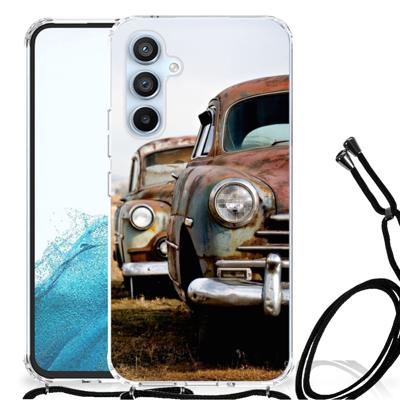 Samsung Galaxy A54 5G Anti-shock Hoesje met foto Vintage Auto Samsung Galaxy A54 5G Anti-shock Hoesje met foto Vintage Auto