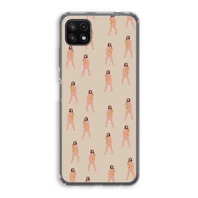 You're so golden: Samsung Galaxy A22 5G Transparant Hoesje