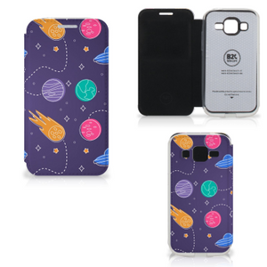 Samsung Galaxy Core Prime Wallet Case met Pasjes Space
