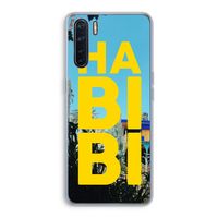 Habibi Majorelle : Oppo A91 Transparant Hoesje