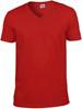 Gildan G64V00 Softstyle® Adult V-Neck T-Shirt - Red - L