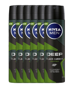 Nivea Men Deep Amazonia Anti-Transpirant Spray Voordeelverpakking