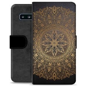 Samsung Galaxy S10+ Premium Wallet Hoesje - Mandala