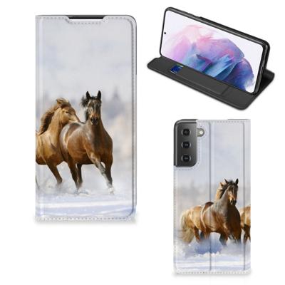 Samsung Galaxy S21 Plus | Hoesje maken | Paarden