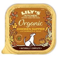 Lily's Kitchen Organic Chicken Supper Kip, Vis, Varkensvlees Universeel 150 g - thumbnail