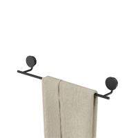 Handdoekrek Geesa Opal | 45 cm | Zwart